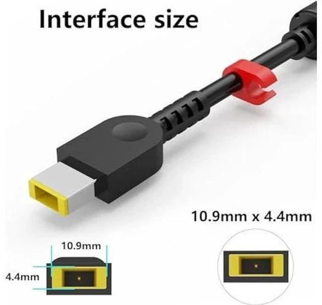 Alt view image 3 of 7 - 170W Laptop Charger Fit for Lenovo ThinkPad P70 P71 P72 P73 ideapad Gaming 3-15 SA10R16886 ADL170SCC3A AC Adapter Power Supply Cord