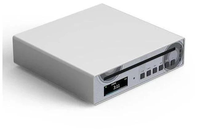 Main image of PL100 PRO Multi-Function CD Player 2X CS43131 High-End DAC Chips Supports Lossless MQA Playback with Remote Control (Silver)