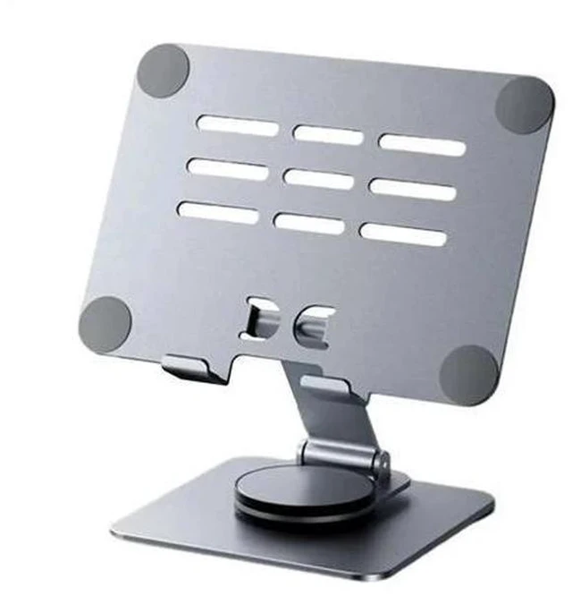 Main image of Physowell Tablet Holder,iPad Stand, 360 Rotating Base,Foldable Adjustable Tablet Stand,Tablet Stand for Desk,Compatible with iPad Pro Air Mini 4 to 12.9-inchTablet