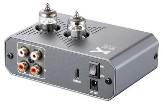 Alt view image 3 of 3 - MH-02 USB DAC&Tube Headphone Amplifier Support up to PCM32bit/384KHzand DSD256