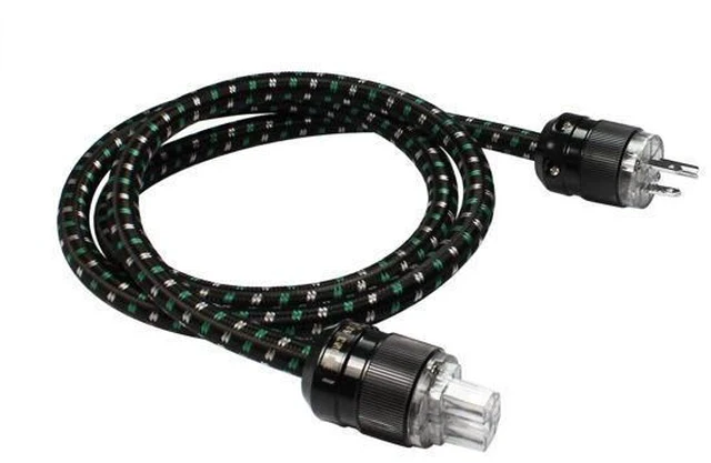Alt view image 4 of 7 - HiFi Cable HiFi Cable HiFi Power Cable Filter HiFi Cable DAC Power Cable ZY-023 1.5M