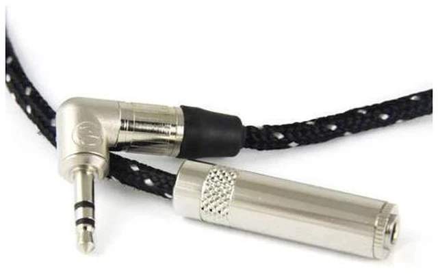 Alt view image 6 of 7 - HiFi Cable HiFi Cable 3.5FT 3.5mm Male to Female Headphone Extension Cable & Plug Pailiccs ZY-010 2M