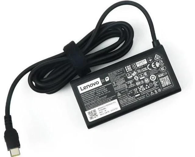 Main image of Laptop Charger 65W Watt USB Type C(USB-C) AC Power Adapter - ThinkPad X1 Carbon Gen 11 E16 ADLX65YDC3E