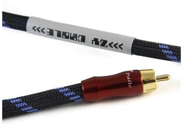 Alt view image 7 of 7 - HiFi Cable HiFi Quality Cable 2RCA to 2RCA Male Cables 2-Channel Signal Audio Cable ZY-020 1M