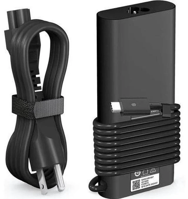 Main image of 130W USB C Laptop Charger Compatible with Laptop Charger Type C Slim AC Power Cord - Precision 5550 5560 5570 5750 3560 XPS 15 9500 9575 XPS 17 Latitude 7410 7310 USB C