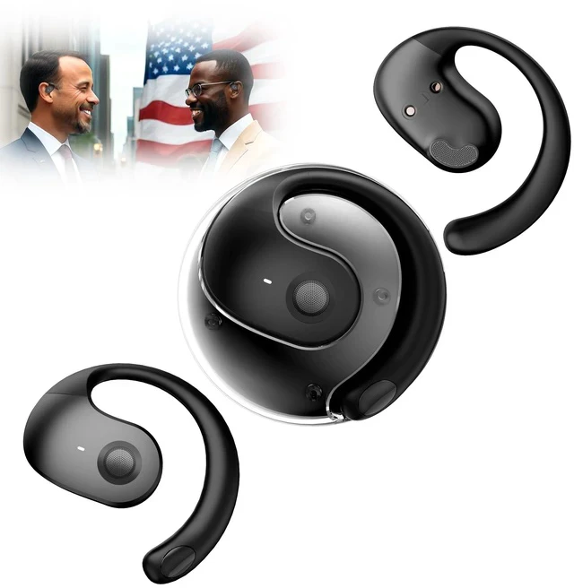Alt view image 6 of 7 - Xmenha Ai Translation Earbuds Real Time 144 Languages Translator Earbuds Real Time Translating Ai Headphones Language Translation AudíFonos Traductores Traductor De Ingles EspañOl