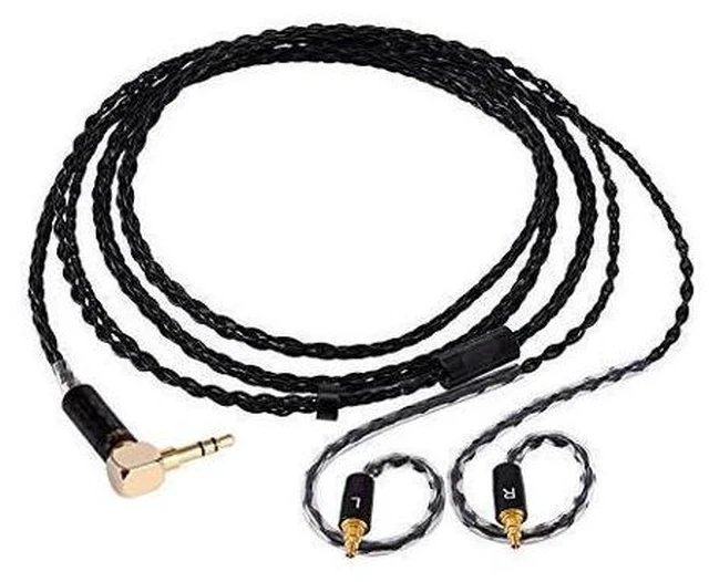 Alt view image 4 of 6 - Cable ZY-349 3.5mm Stereo Plug Cable IE40 pro Headphone Extension Cords Upgrade Cable