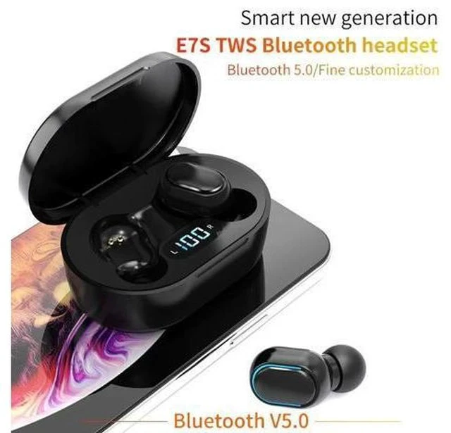 Alt view image 3 of 7 - E7S Factory Gaming Anc Waterproof Noise Cancelling Earbuds in Low Price