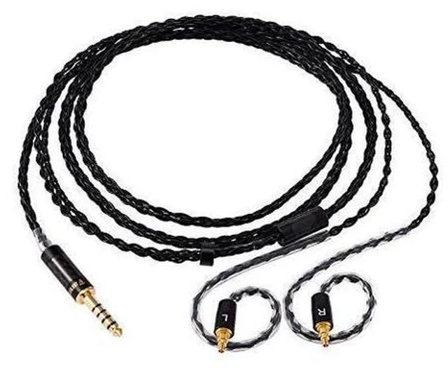 Alt view image 4 of 7 - Cable ZY-352 4.4mm Balance Plug Cable IE40 pro Headphone Extension Cords Upgrade Cable