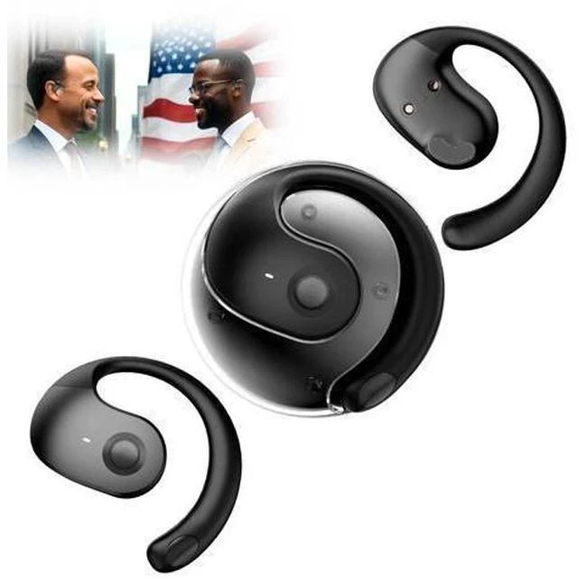 Main image of Xmenha Ai Translation Earbuds Real Time 144 Languages Translator Earbuds Real Time Translating Ai Headphones Language Translation AudíFonos Traductores Traductor De Ingles EspañOl