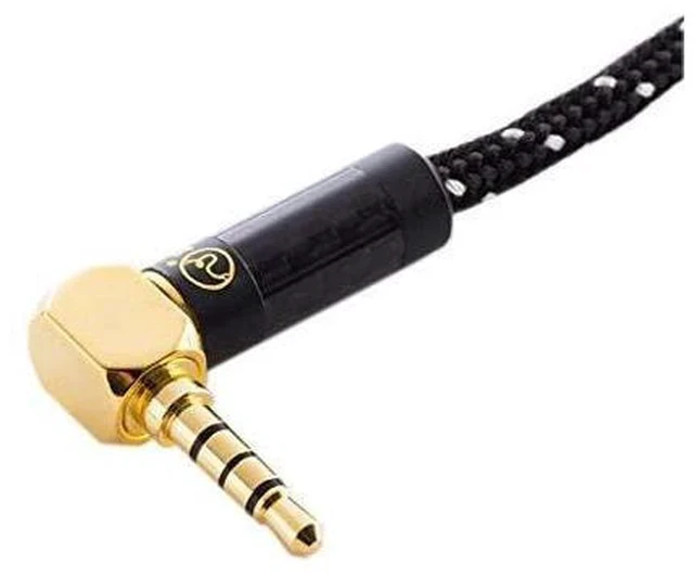 Alt view image 2 of 7 - Cable ZY-244 3.5mm 4-Pole Balance Plug Cable HD650 HD600 HD660s Headphone Extension Cords Upgrade Cable