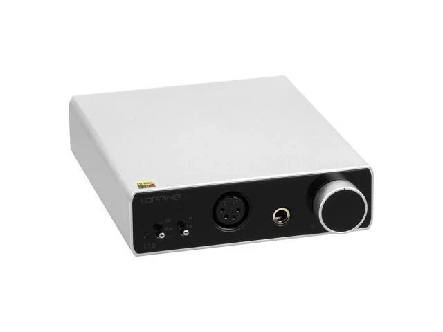 Alt view image 6 of 7 - L50 Amplifier NFCA Modules 0.3uV Ultra Low Noise Cost-Effective Bypass Output Headphone Amplifier (Silver)