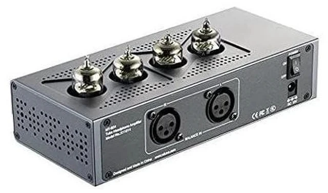 Alt view image 3 of 3 - MT-604 6J1 Balanced Tube Pre-amp XLR/4.4MM Balanced Input/Output Class-A Hybrid Amplifier