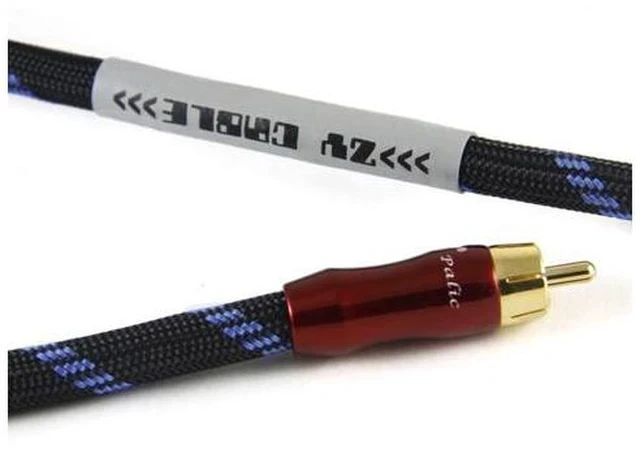 Alt view image 2 of 7 - HiFi Cable HiFi Quality Cable 2RCA to 2RCA Male Cables 2-Channel Signal Audio Cable ZY-020 1M