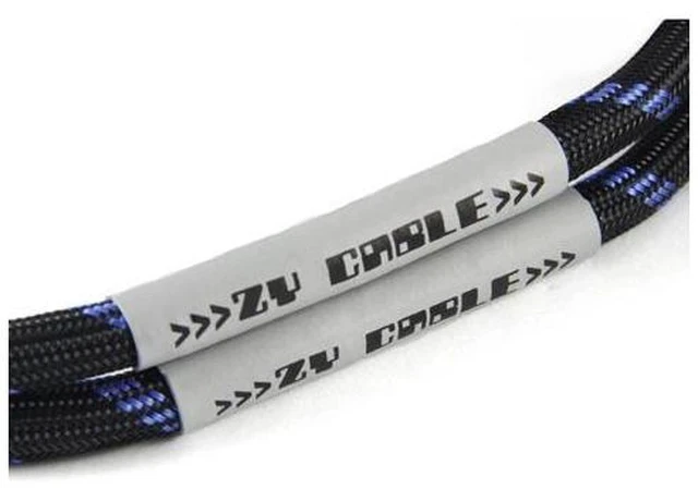 Alt view image 3 of 7 - HiFi Cable HiFi Quality Cable 2RCA to 2RCA Male Cables 2-Channel Signal Audio Cable ZY-020 1M