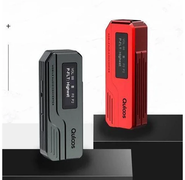 Alt view image 2 of 7 - MC01/MC01se Portable USB DAC/AMP Dual Flagship CS43131 HiFi Decoder Headphone Amplifier 4.4mm/3.5mm Type-C USB (MC01SE Red)