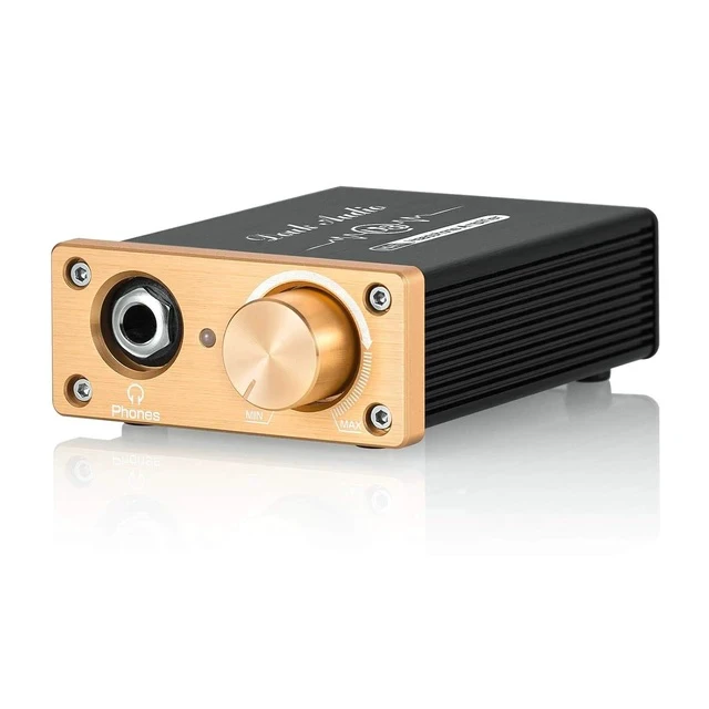 Alt view image 7 of 7 - U3 Headphone Amps, Mini Hi-Fi Amplifier for Home Desktop PC 6.35mm / 3.5mm Headsets, Class A, RCA Input, DC 5V