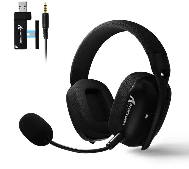 Main image of L80PRO Wireless Gaming Headset Lightseed Tech-Built-in&Detachable Dual Microphone-Lightweight Headph