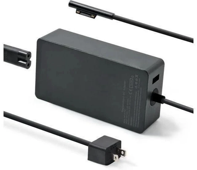 Alt view image 7 of 7 - 102W Surface Laptop Charger for Surface Laptop Studio Surface Laptop 3 4 5 Windows Surface Pro/Go Fast Charging Portable and Easy to Use