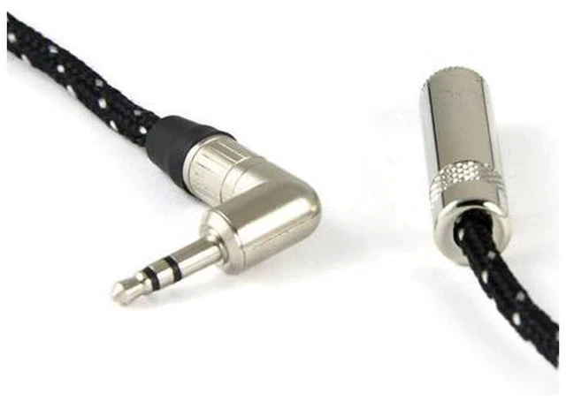 Alt view image 7 of 7 - HiFi Cable HiFi Cable 3.5FT 3.5mm Male to Female Headphone Extension Cable & Plug Pailiccs ZY-010 2M