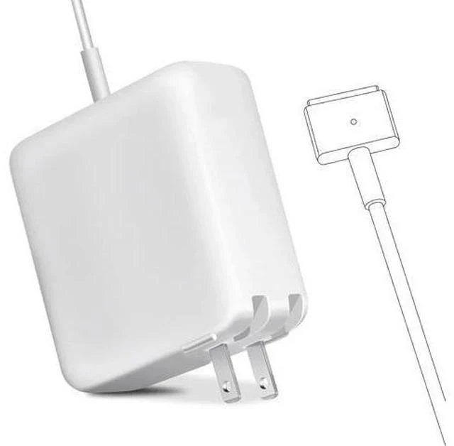 Main image of Mac Book Pro Charger 85W(T-Tip) Power Adapter Replacement for Mac Book Air/Pro with 13/15-inch Retina Display-(Between 2012-2017)