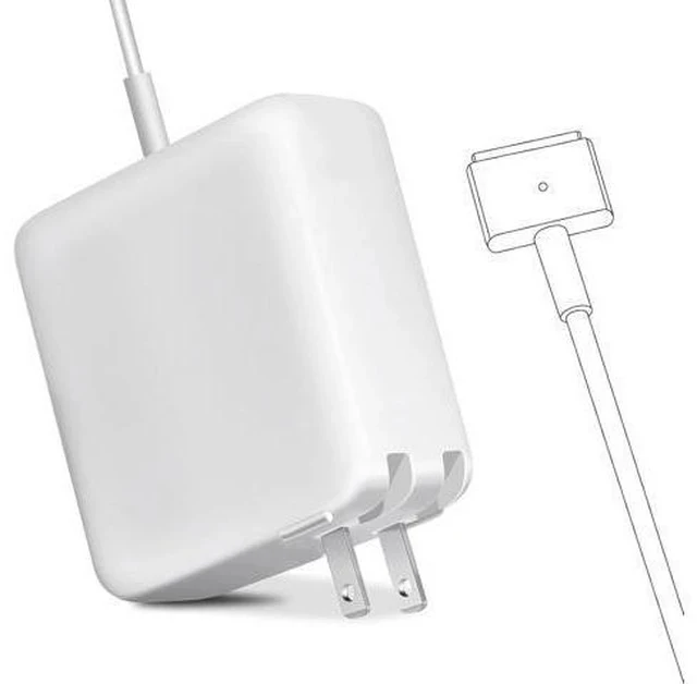 Alt view image 6 of 7 - Mac Book Pro Charger 85W(T-Tip) Power Adapter Replacement for Mac Book Air/Pro with 13/15-inch Retina Display-(Between 2012-2017)