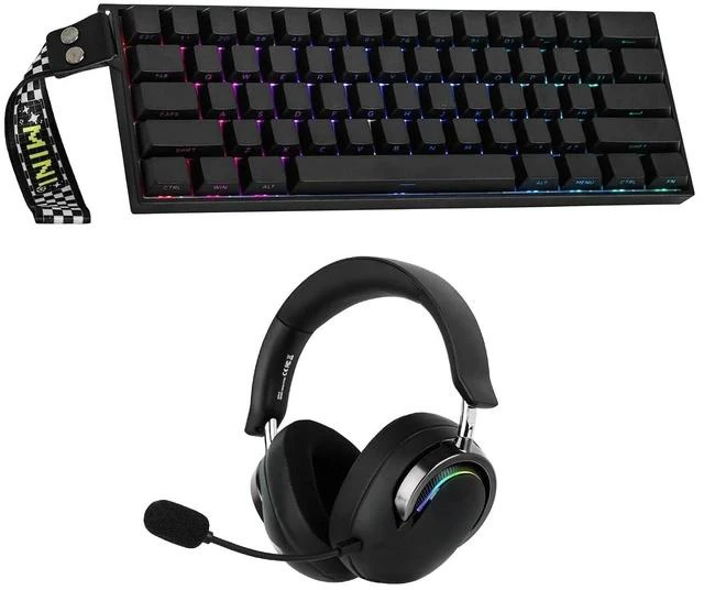 Main image of Aula Mini60 HE PRO Hall Effect Gaming Keyboard with A700 Gaming Headset