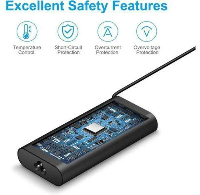 Alt view image 3 of 7 - Charger Compatible with Laptop Computer 130W 90W 65W 45W USB C Fast Power Adapter