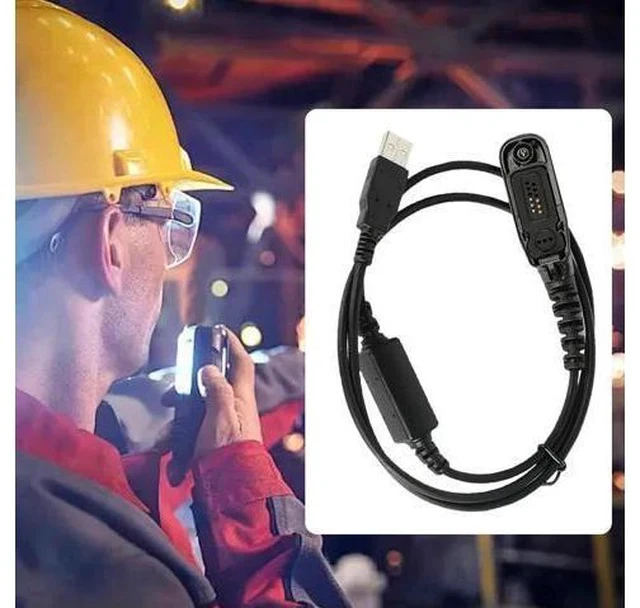 Alt view image 3 of 7 - 1 PC Programming Cable Replace USB Programming Cable for XIR P8268 DP4800 for DP3600 DP3400 XPR6550 XPR7550