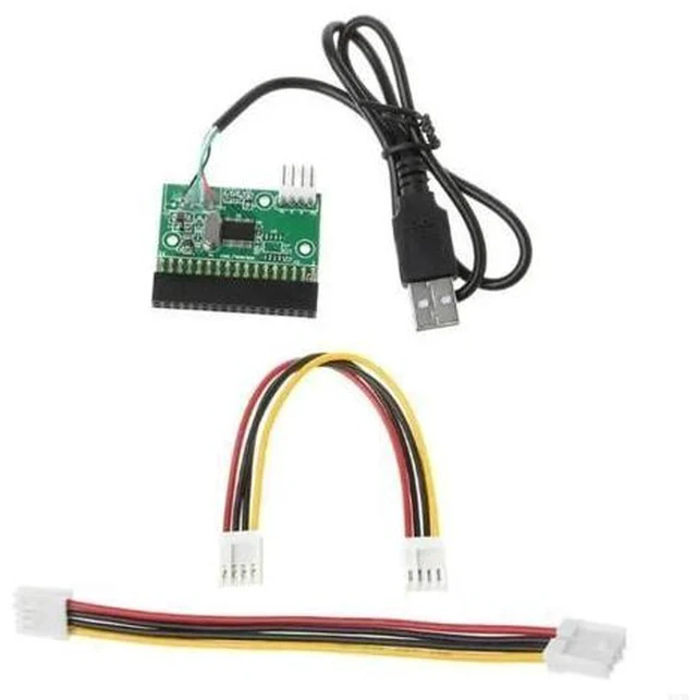 Alt view image 2 of 7 - USB Cable Adapter 34P Floppy Connector Includes Power Cable Connector