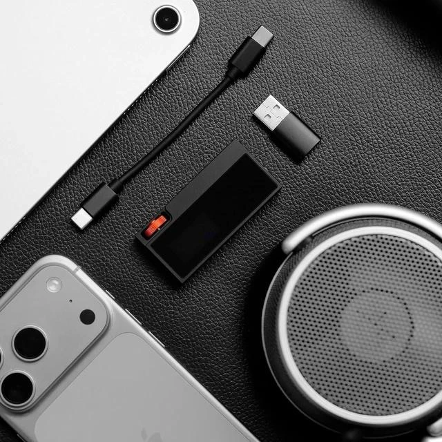 Alt view image 5 of 7 - UA6 II Portable Headphone Amplifier, The First 8×CS43131 Flagship USB Dongle DAC AMP, 133dB SNR, Supports 768kHz/32bit & DSD512, 365mW@32 Balanced Output, 3.5mm+4.4mm Jacks, Silver