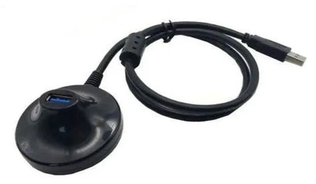 Alt view image 6 of 6 - USB 3.0 type-A male to Female USB Extension Dock station Cradle base stand docking cable 1M