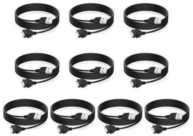 Main image of USB Extension Cable 10-Pack Bulk Male to Female 5 ft USB-A 2.0 Extender Cord