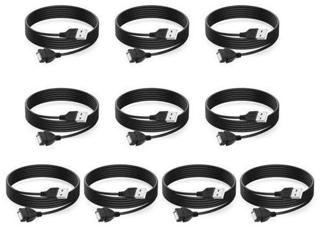 Alt view image 5 of 7 - USB Extension Cable 10-Pack Bulk Male to Female 5 ft USB-A 2.0 Extender Cord