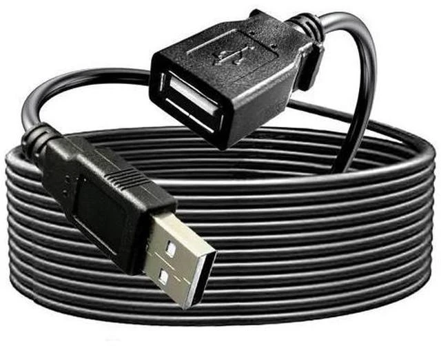 Main image of Long 30FT USB 2.0 A Male to Female Extension Cable for USB Flash Drive/Hard Drive