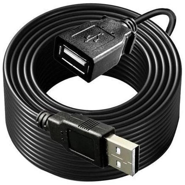 Alt view image 2 of 7 - Long 30FT USB 2.0 A Male to Female Extension Cable for USB Flash Drive/Hard Drive