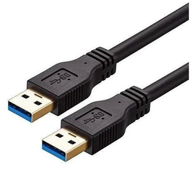Alt view image 7 of 7 - USB to USB Cable Male to Male 20 ft Long USB 3.0 Cable A to A for Data Transfer Hard Drive Enclosures Printer Modem Cameras