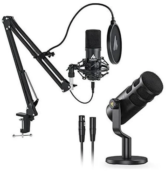 Main image of Podcast Microphone for Beginners, Streaming Microphone, PD100 XLR Mic Works Great with Sound Card, A