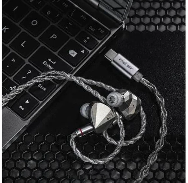Alt view image 5 of 7 - Free DSP USB-C Earphone Upgrade Cable Fully Balanced Audio Output DSP Cable