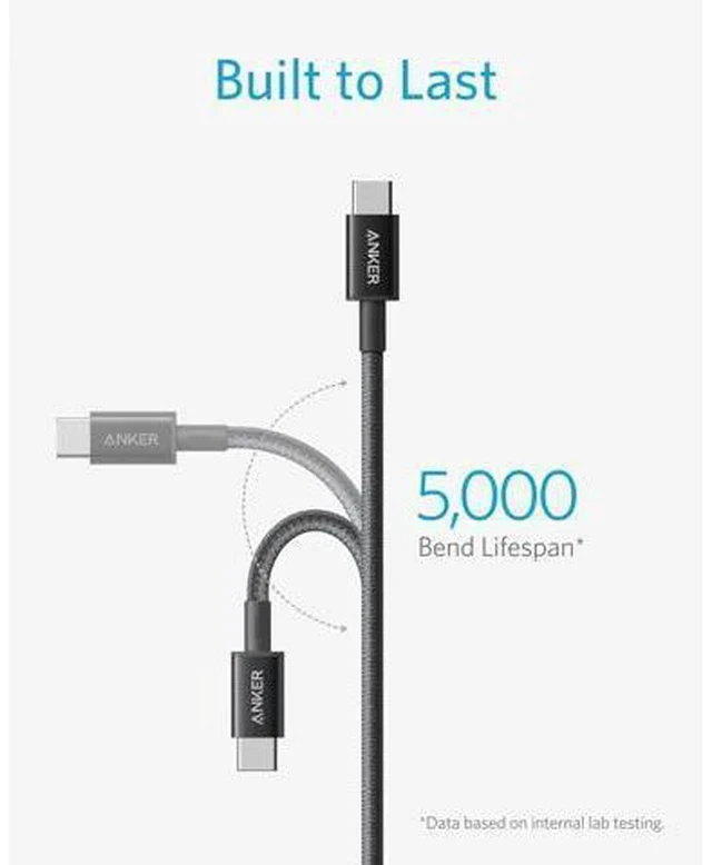 Alt view image 5 of 7 - USB C to USB C Cable Type-C Charging Cord Fast Charge(3.3FT+6FT+10FT 100W) for iPhone 17 Series MacBook and More(Black)