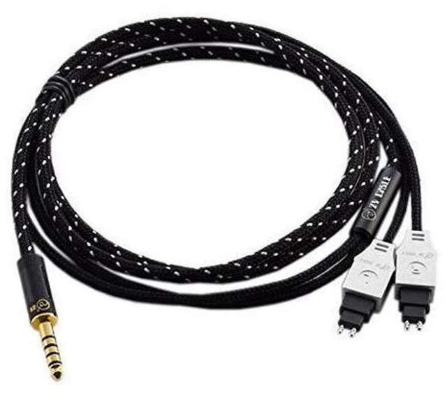 Alt view image 3 of 4 - Cable ZY-245 4.4mm 5-Pole Balance Plug Cable HD650 HD600 HD660s Headphone Extension Cords Upgrade Cable