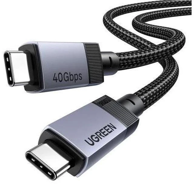 Main image of 240W USB C Cable 40Gbps USB C to USB C Cable USB4.0 GEN3 8K 60Hz PD 3.1 Video Cable Compatible with USB C Monitors Hubs Docks MacBook Air iPhone 17/16 Pro Max Galaxy S25/S24 Ultra 3.3FT