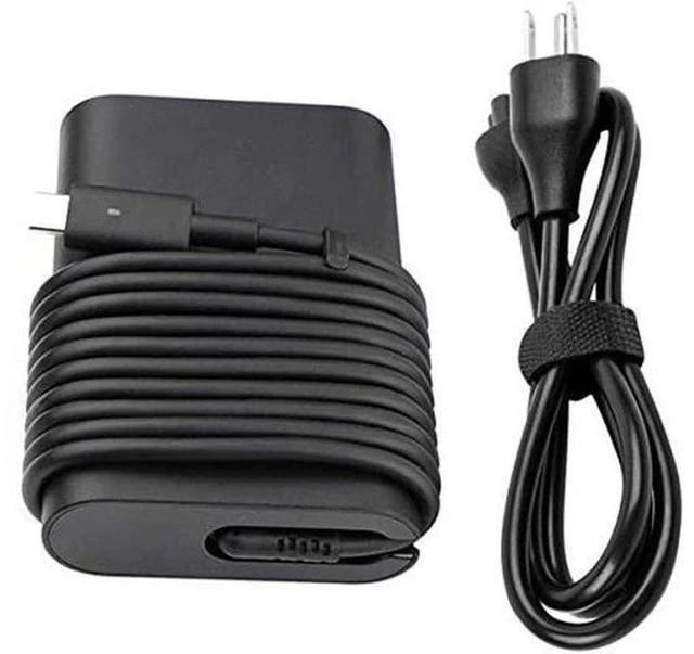 Main image of 65W USB Type C AC Charger for Dell LA65NM170, 2YKOF, 02YKOF, Dell XPS 12 9250, Dell Latitude 12 7275, Dell Latitude 3380 3390 7368 7370 7389 7390 2-in-1 E7370 Laptop Power Supply Adapter Cord