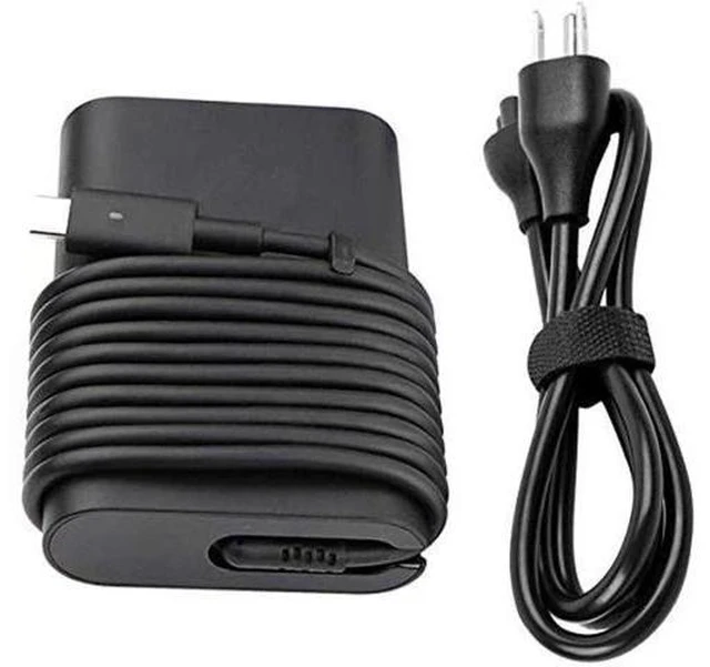 Alt view image 6 of 7 - 65W USB Type C AC Charger for Dell LA65NM170, 2YKOF, 02YKOF, Dell XPS 12 9250, Dell Latitude 12 7275, Dell Latitude 3380 3390 7368 7370 7389 7390 2-in-1 E7370 Laptop Power Supply Adapter Cord