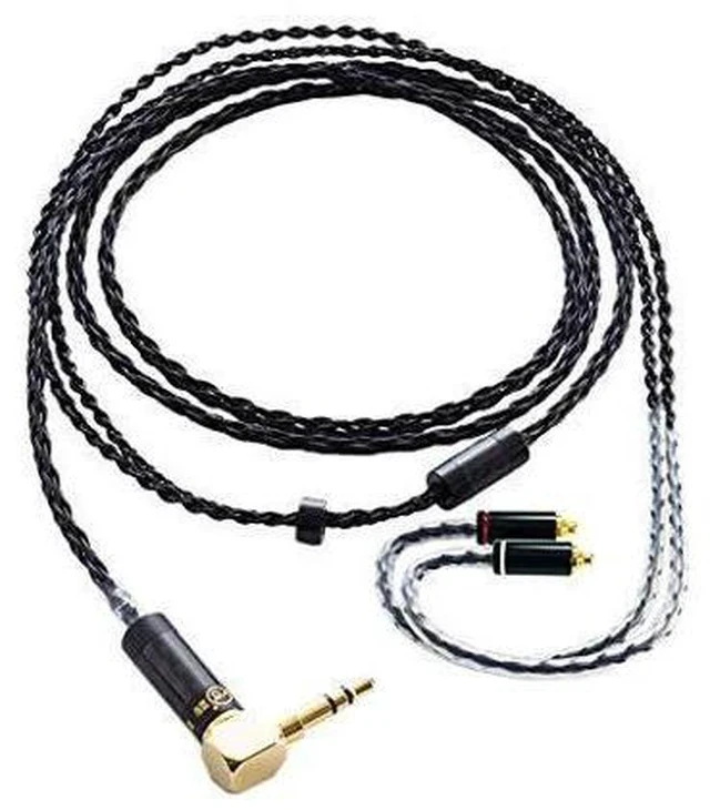Alt view image 3 of 4 - Cable ZY-218 MMCX 3.5 Stereo Plug Cable SE215 SE315 SE425 SE535 UE900 N3AP Headphone Extension Cords Upgrade HiFi Cable