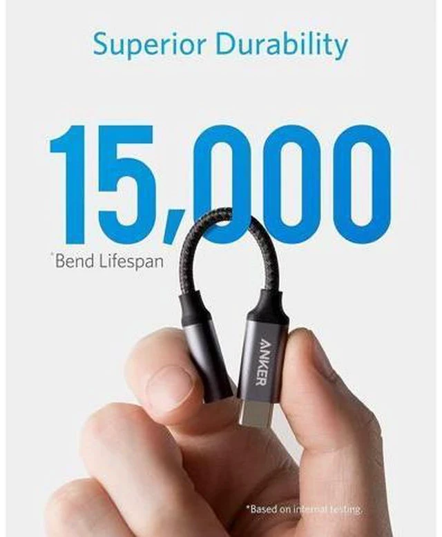 Alt view image 5 of 7 - USB C to 3.5mm Audio Adapter Male to Female Nylon Cable for S20/S20+/S20 Ultra Pixel 4/+ 4XL and More Type C Devices