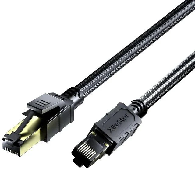 Main image of Cat 7 Ethernet Cable, Heavy Duty High Speed Internet Network Cable, Professional LAN Cable Shielded in Wall (Cat7-25FT)