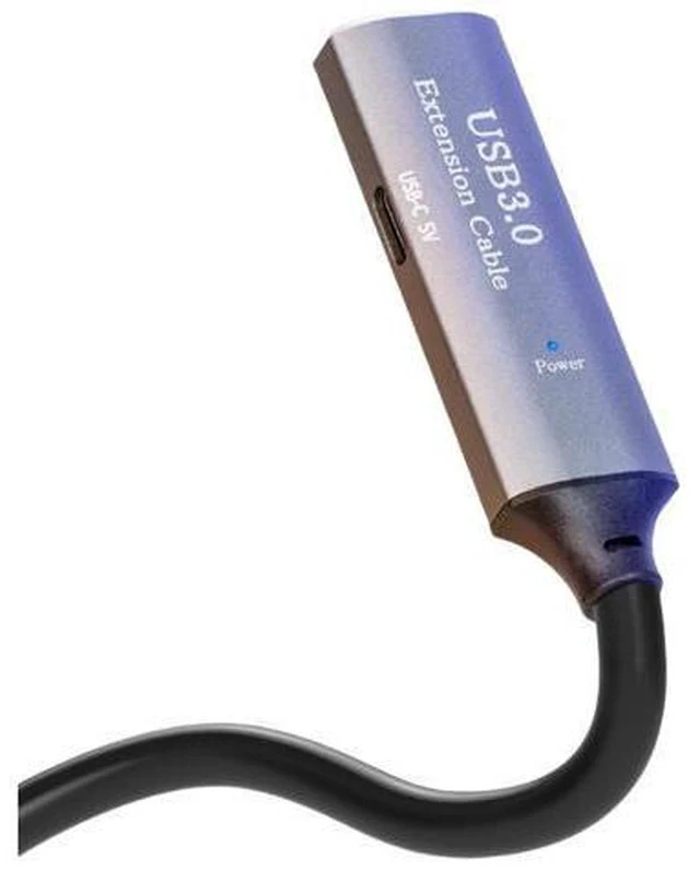 Alt view image 3 of 5 - USB3.0 Male Female 5M/30M Aluminum Alloy Extension Cable PVC USB Cable Scanning Computer Mouse Keyboard Printer Data Access 5M