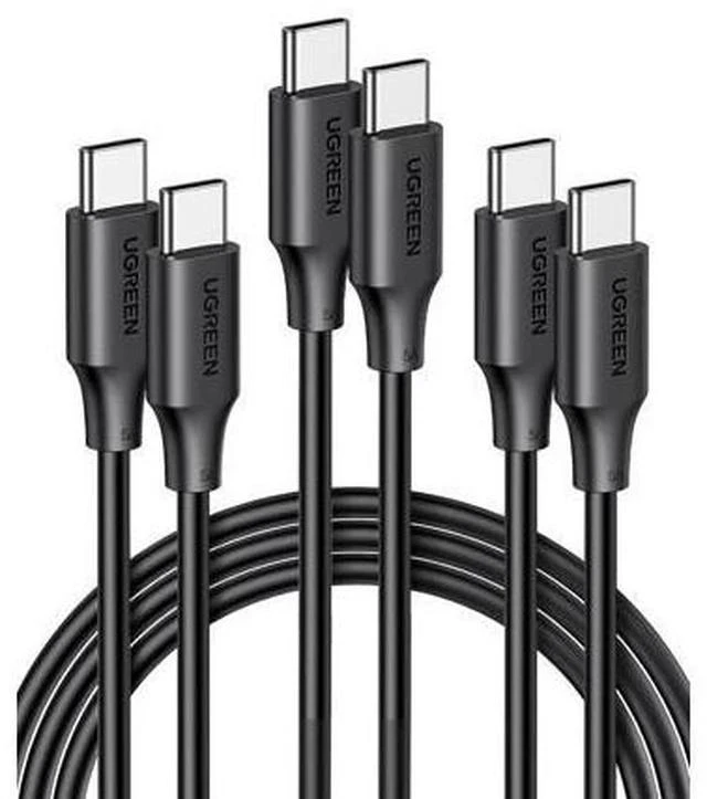 Main image of 100W 3-Pack USB C Cable Fast Charging USB-C Charger Cable Compatible with iPhone 17/17 Air/17 Pro/17 Pro Max/16 MacBook Pro 2022 iPad Pro 2022 Galaxy S25/S24 Ultra Pixel 6.6FT