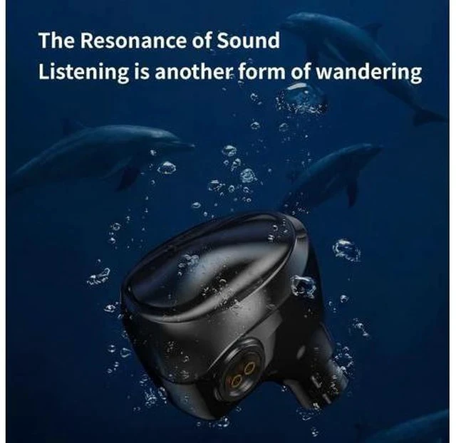 Alt view image 5 of 7 - Dolphin 10mm Dual Magnetic Circuit Dynamic Driver in-Ear Headphone with Interchangeable Cable (3.5mm with mic)
